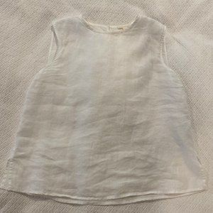 LIKE NEW! Eileen Fisher Top with Keyhole at Neck in Back | Size SP